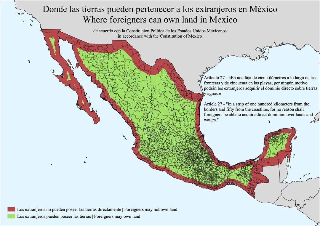 MyLatinLife's tweet photo. Where Foreigners Can Own Land in Mexico https://t.co/fCgDhqqlcD