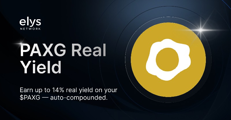 elys_network's tweet photo. Challenge of the Day:

Can you locate a platform (TradFi/DeFi) offering more than 14% real yield on your tokenized gold?

If you find it, you'll win an Elysian Legend NFT. Otherwise, we'll choose someone from the comments within 24 hours.😎

See for yourself👇