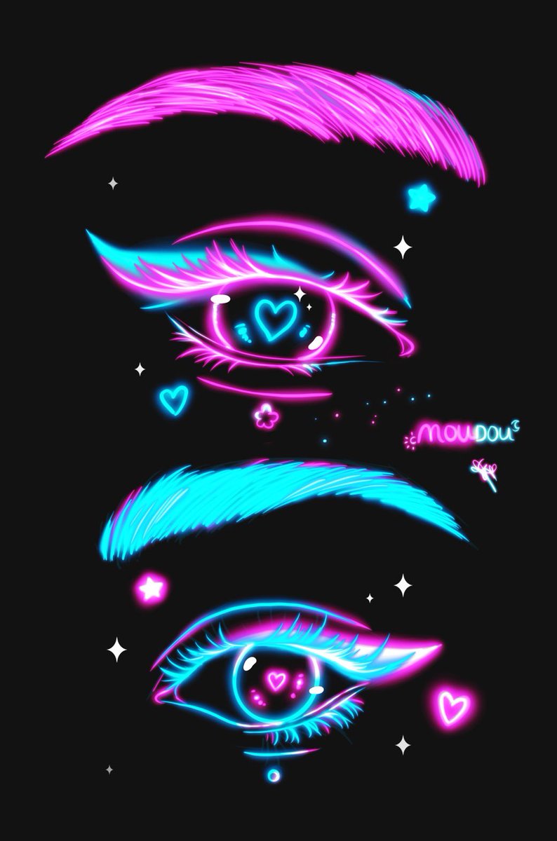 Regardez c’est nos yeux à Rin &amp; moi 🩷🩵