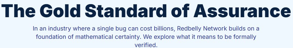 majnoon1's tweet photo. Been diving deep into the tech behind different blockchains, and what @RedbellyNetwork has done is genuinely next-level. It's not just about trust, it's about mathematical proof. ๐ง
Sharing my notes on why this is a big deal. ๐
#CommunityThread #FormalVerification #Blockchain #RWA #Fintech $RBNT