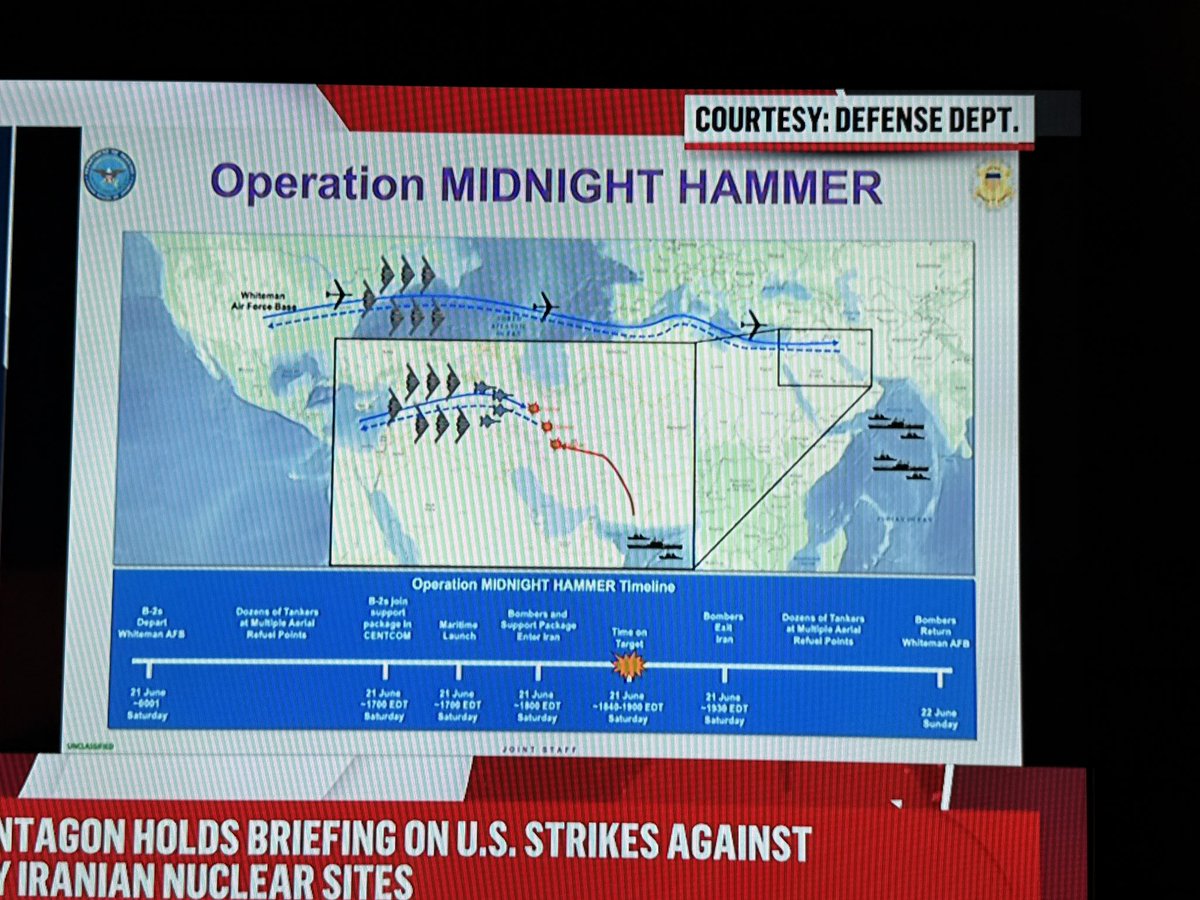 Absolutely amazing.  Huge 🫡🇺🇸 to my fellow warriors who flawlessly carried out this mission.  NOTE - Huge flex 🦾 to China &amp; Russia. That flight path could cover almost ANYWHERE IN THE WORLD.  Strength through Deterrence &amp; projected power.