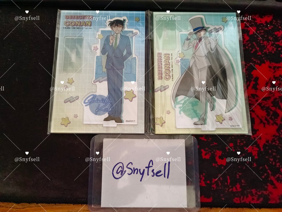 Snyfsell's tweet photo. ส่งต่อค่ะ ทุกรายการ มือ1
🔴สแตนขนาด 10.5x8 cm
-รายการละ 300

🔴ตุ๊กตา ขนาด 10 cm
-รายการละ 100

ค่าส่ง 40

สนใจ / สอบถาม DM
#ตลาดนัดโคนัน #ตลาดนัดconan #ตลาดนัดอนิเมะ https://t.co/7hdtN1AP1P