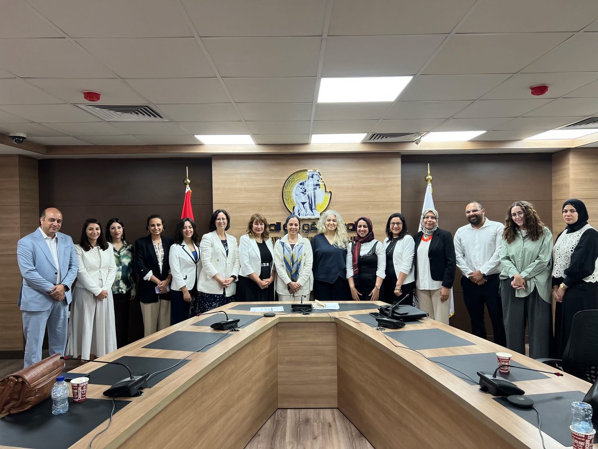 unwomenegypt's tweet photo. The 6th annual steering committee for #UNWEgypt - @UNIDOEgypt JP #Rabeha was held recently where reps. from both agencies &amp; @ncwegypt, @mti_egypt, @MOICEgypt, @Msmeda_eg &amp; @CanEmbEgypt reviewed JP achievements, lessons learned, &amp; the strategic implementation plan for 2025-2026. https://t.co/5jxBhh8Wvy