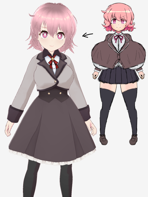 VRoid弄る そこそこいい感じなのでは 