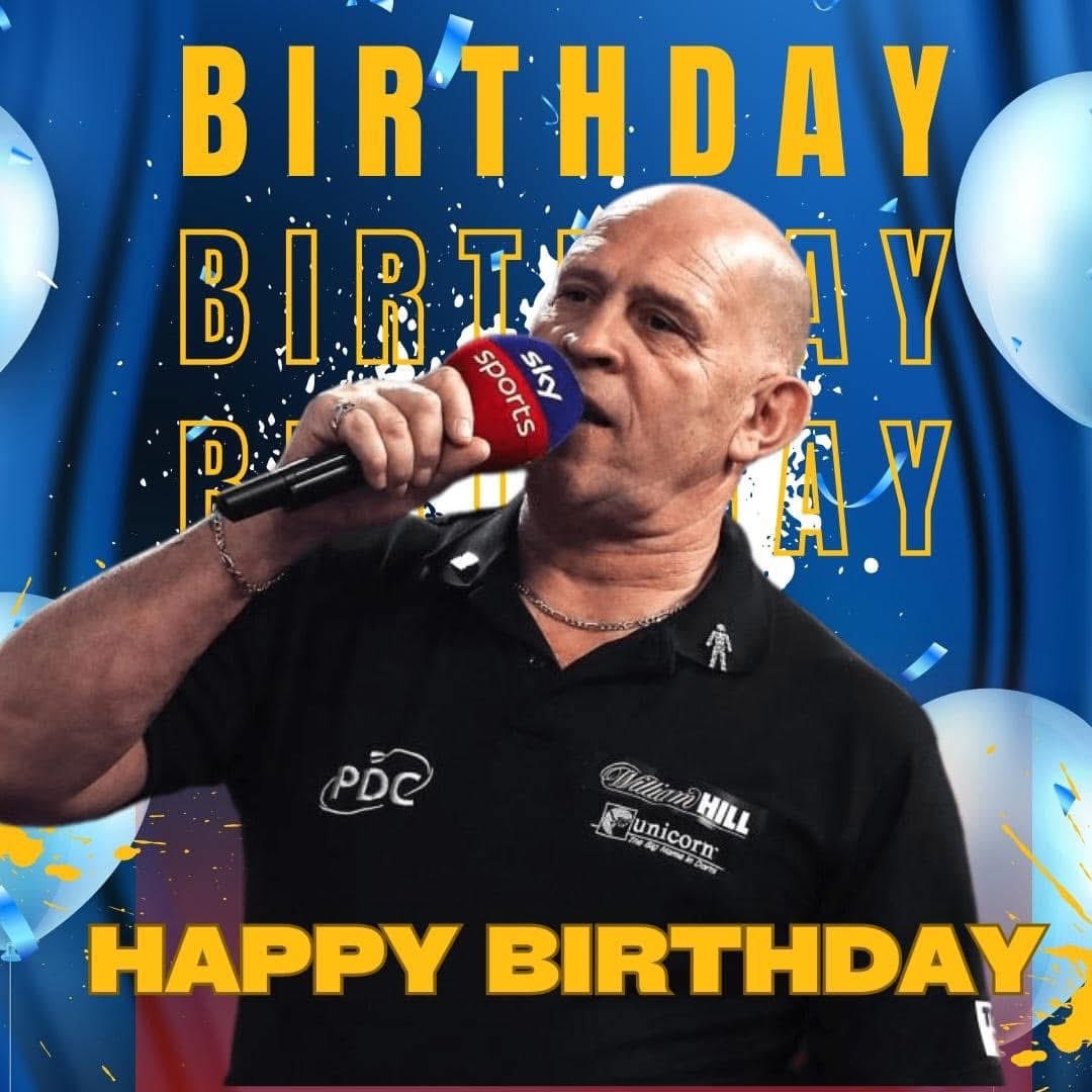 🎈 𝗛𝗔𝗣𝗣𝗬 𝗕𝗜𝗥𝗧𝗛𝗗𝗔𝗬 𝗥𝗨𝗦𝗦 𝗕𝗥𝗔𝗬 🎂🎉🥳🎯

🎙️ The legendary darts referee turns 68 today!