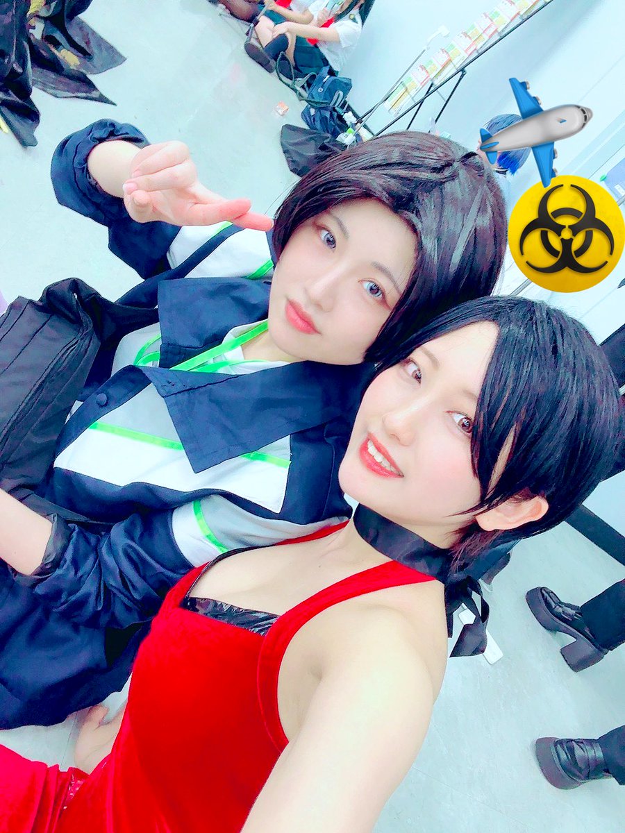 miitarashii's tweet photo. 久しぶりのアコスタ🚶‍♀️
バイオのエイダさんしてた〜🪦
千遊ちゃん今日はありがとう！久しぶりに遊べて楽しかった☺️♡プレゼントも可愛くて嬉しい✨毎年ありがと💋

エイダさんいつかリベンジする…
⚠︎cos https://t.co/ttKuq1Kqhz