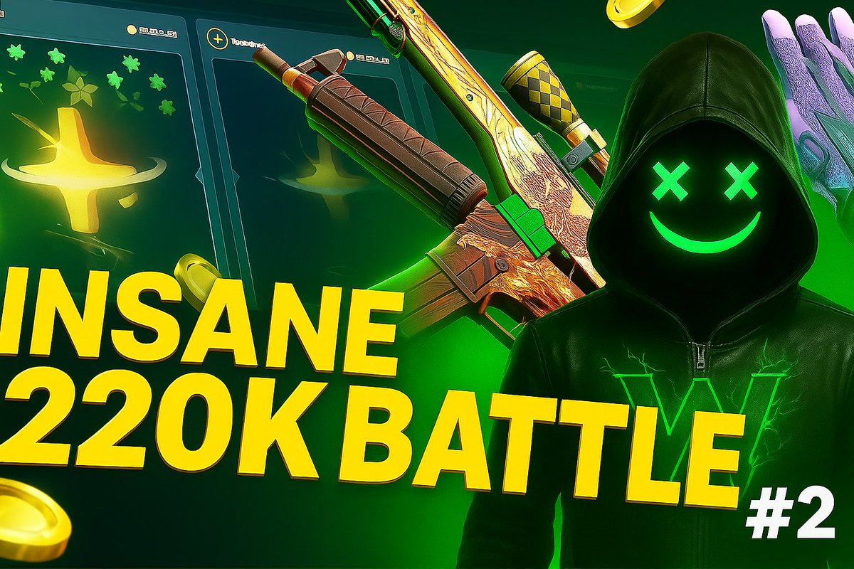 ROAD TO 250K INVENTORY (EP2)

youtu.be/eOUVYzups78?si…

🎁 GIVEAWAY: 5% of the Daily Case winnings!

✅ Like this post
✅ Tag at least 3 friends in a comment
✅ Follow on YT: youtube.com/@drwgamba

🎢💰 Get an extra 5% from the Daily Case we’ll open in a few days!

🔥 This week