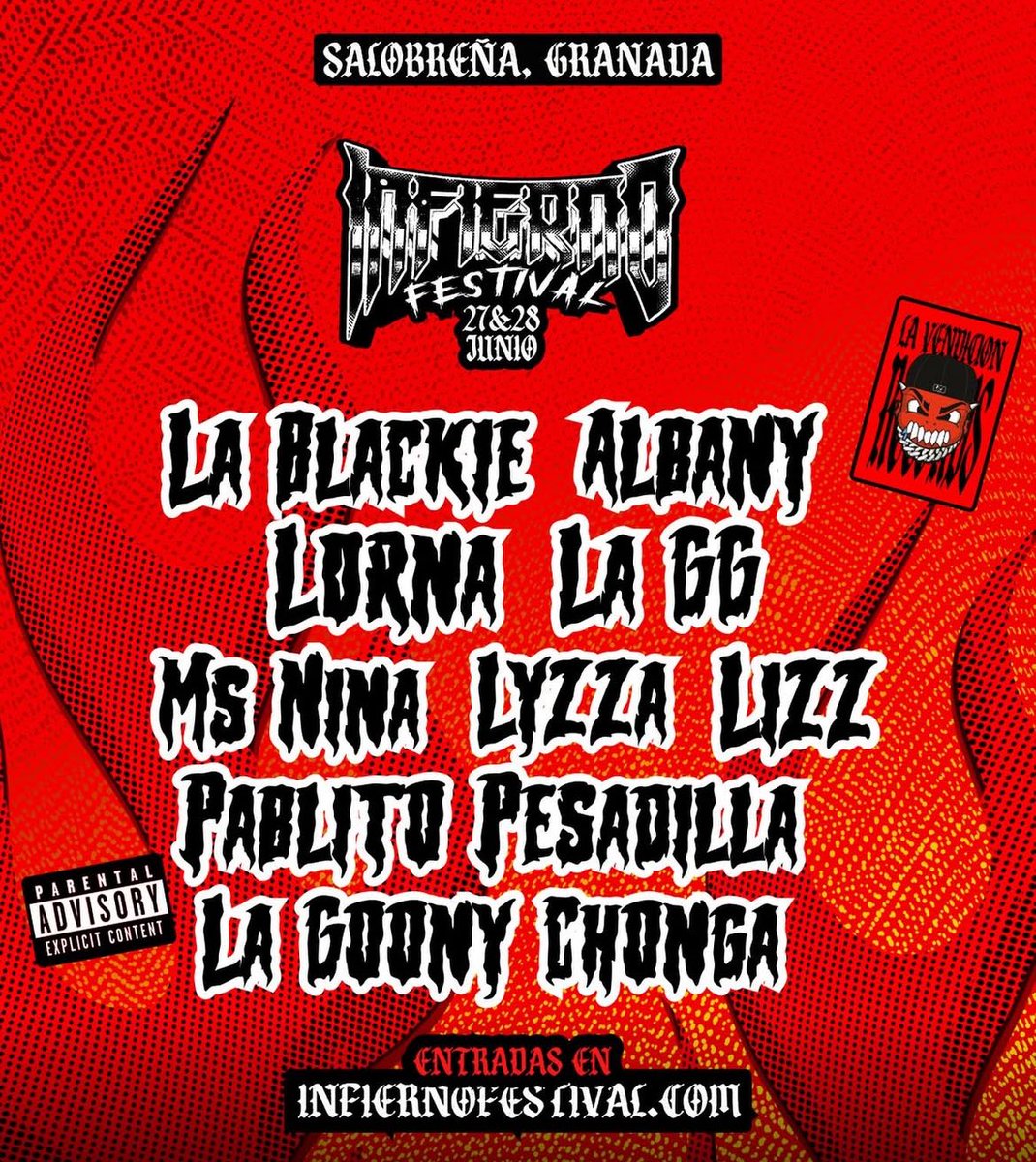 santisuarez29's tweet photo. VENDO 3 entradas para el INFIERNO 2025 👺😈✨

Ubicado en Salobreña 🫡

40 cada una! 📥🫣
Se admiten ofertas https://t.co/MtdCw4ovkN