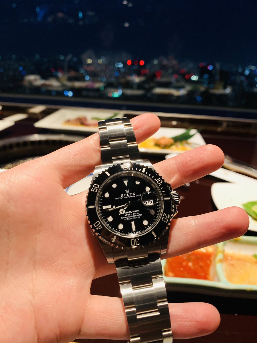もう完全に真夏の気温ですね、、、
#サブマリーナ