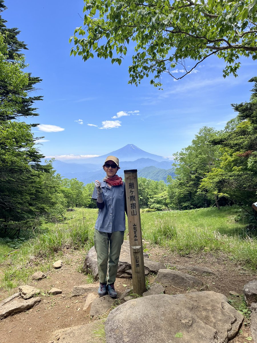 少し暑かったですが風が気持ちよく富士山も綺麗に見えました。