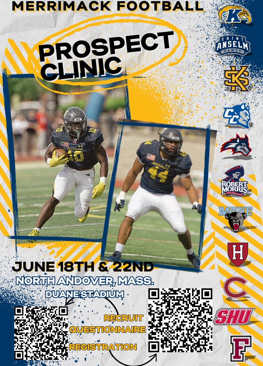 jeremyndegwa13's tweet image. Excited to be @Merrimack_FB today! Can’t wait to compete.
@CoachKG5
@PRZ_CoachQuisse
@StMarksFootball
@Coach_CroomRB
@CoachGennettiMC
@coachbom
@_CoachTC