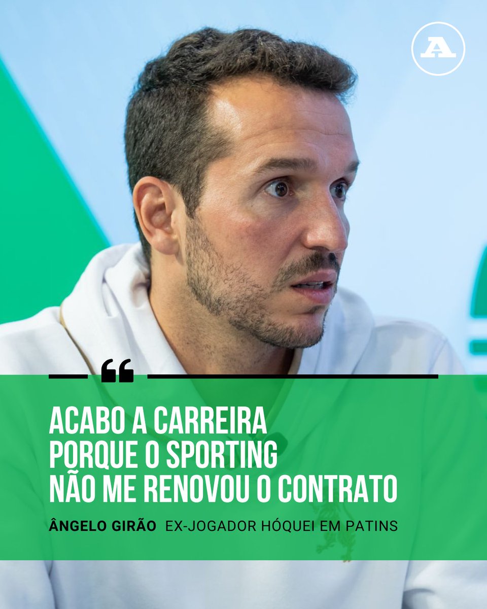 abolapt's tweet photo. Depois de 17 anos de carreira a nível sénior, Ângelo Girão anunciou, recentemente, que irá deixar as quadras de hóquei em patins, aos 35 anos... mas o final de carreira chegou mais depressa do que o previsto 🏑
#angelogirao #sporting #sportingmodalidades https://t.co/RWzkp6YABb
