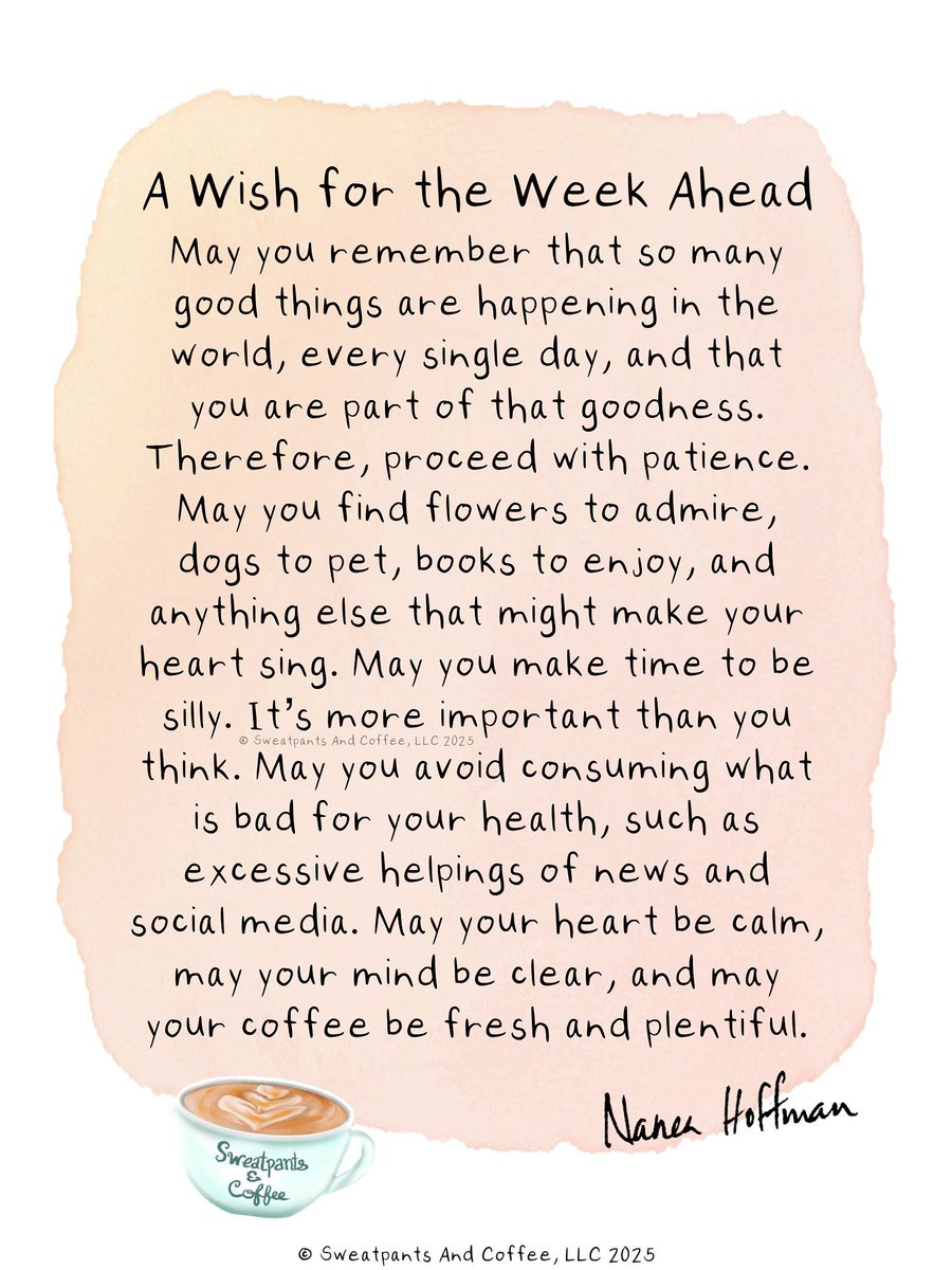 A wish for the week ahead ♥️ ~ Nanea
