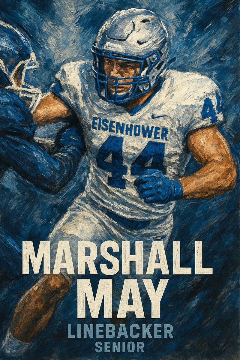 PLAYER SPOTLIGHT 
#44 Marshall May - Senior Linebacker

Marshall has put in the work. From grinding in the weight room all offseason to sharpening his edge on the lacrosse field, he brings toughness, physicality, and relentless energy every time he steps on the field.