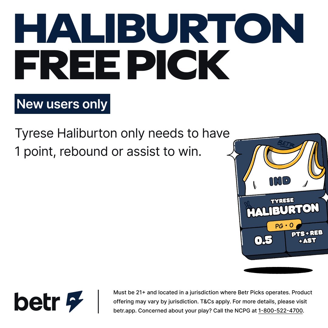 What the Hali? 🚨🚨Free 10 bucks🚨🚨
No deposit necessary at all and Haliburton free square. 

Use promo code JDBET when signing up and get a free 10 bucks simply for signing up.
See the below map for which states in purple have BETR.

Link: engagebetr.onelink.me/auSX/JDBET