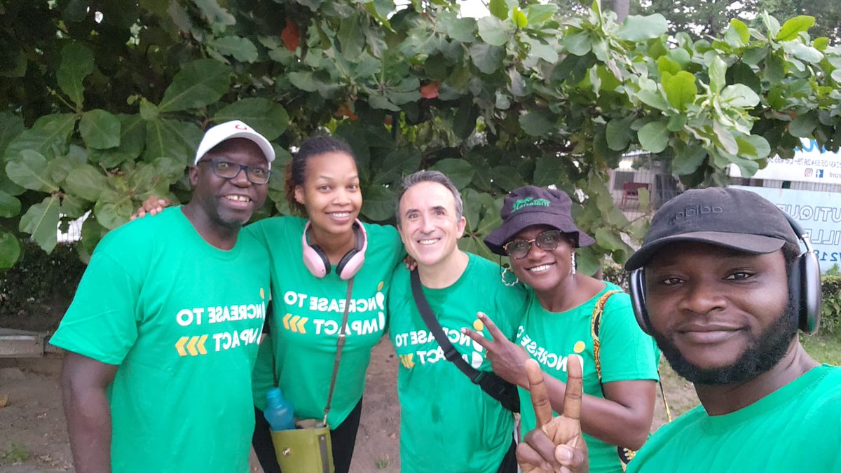 FeetofGrace_F's tweet photo. Thank you Team Congo Brazzaville for walking  that amputee women and children may walk again.  Weldone Team Congo Brazzaville. #HitTheStreet2025
#FeetofGraceFoundation 
#Increasingcapacity
#Charity #Fundraising 
#amputee #makingadiffrence
@IreneOlumese https://t.co/PdQyqqrduq