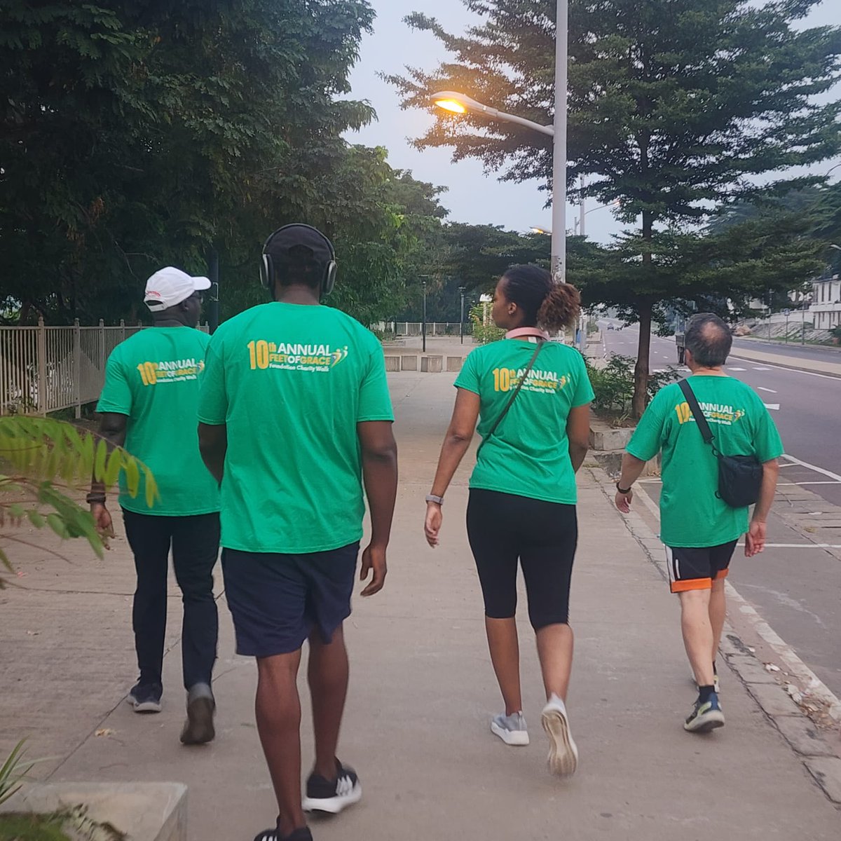 FeetofGrace_F's tweet photo. Thank you Team Congo Brazzaville for walking  that amputee women and children may walk again.  Weldone Team Congo Brazzaville. #HitTheStreet2025
#FeetofGraceFoundation 
#Increasingcapacity
#Charity #Fundraising 
#amputee #makingadiffrence
@IreneOlumese https://t.co/PdQyqqrduq