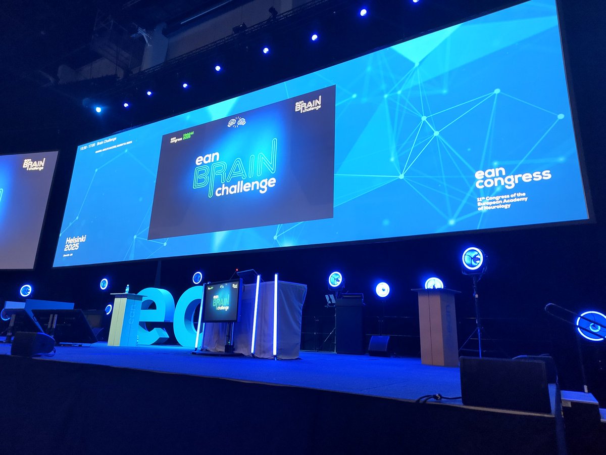 Don't miss the #EAN2025 brain challenge! The battle of the brains 🧠 is about to start in the Main Auditorium