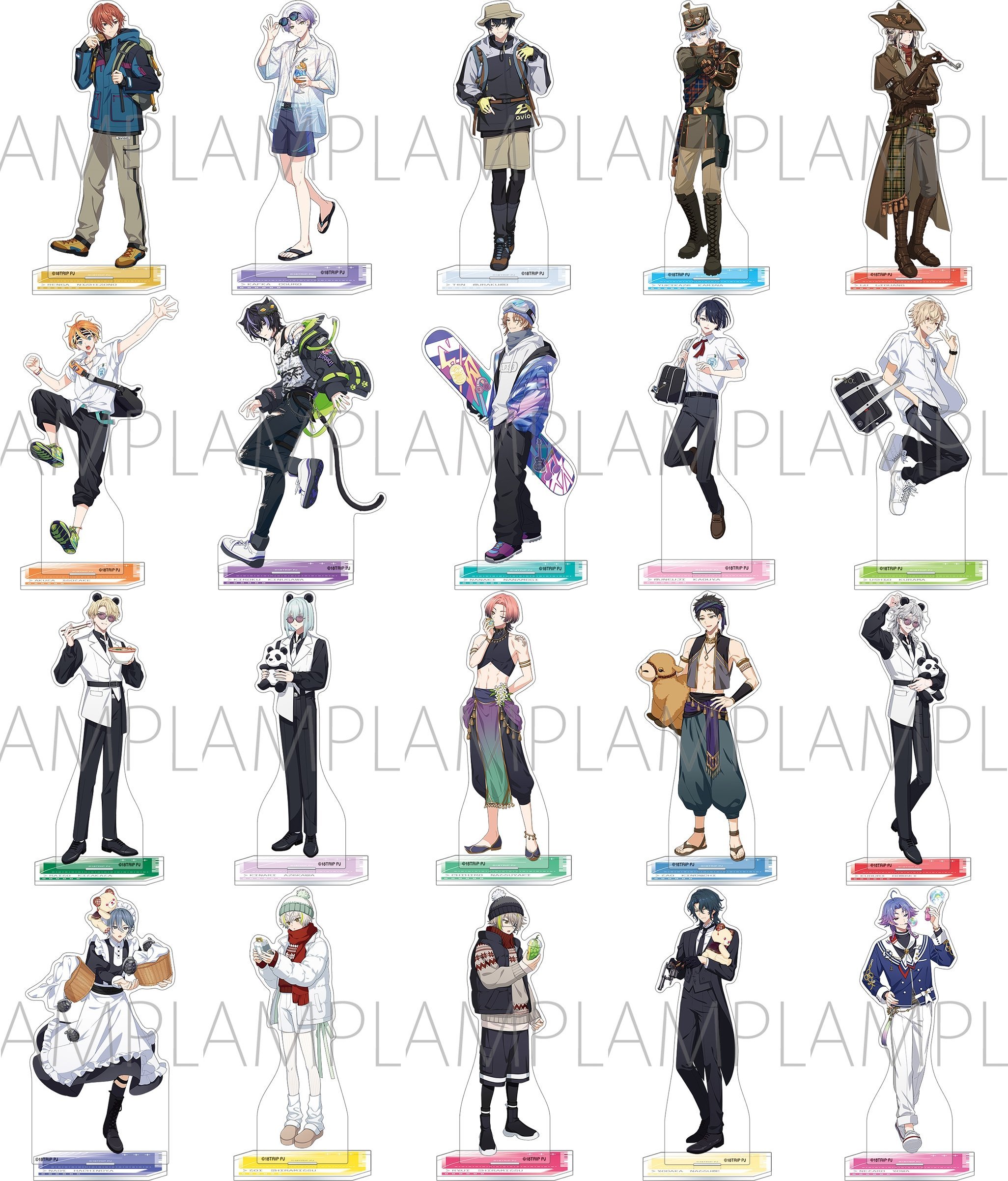 2025年レディースファッション福袋 18TRIP X / (@18trip_check) グッズ情報 （エイトリ） ピンズ・ピンバッジ・缶バッジ