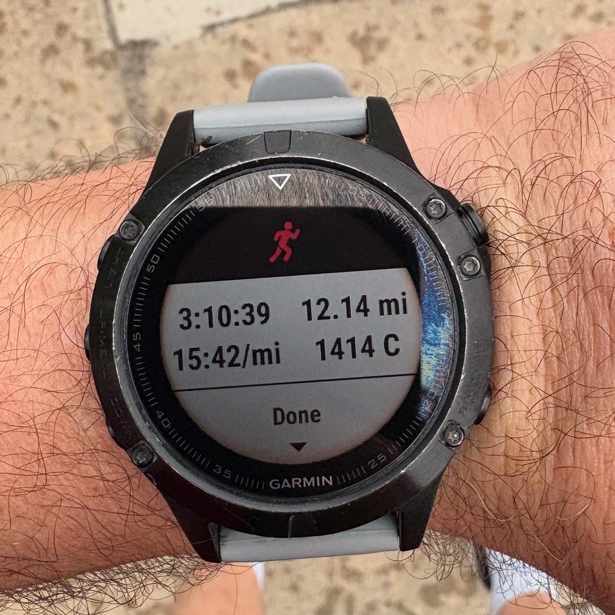 12 miles in. Happy Sunday!!