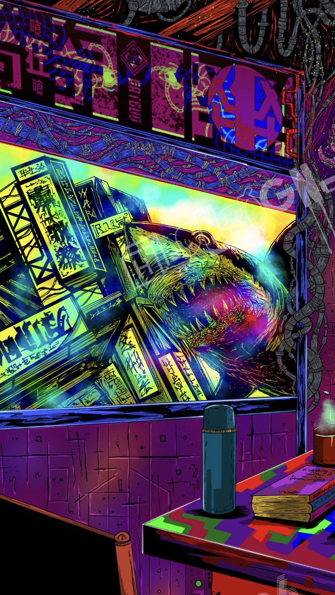 H_room206's tweet photo. 【EATBUG】

No.6 Currently for sale💥

Edition 1/1
Floor price 0.035ETH

Please check it out🙏
Enjoy your art life‼️

#opensea #nft #nftart #openseaartist
#digitalart #procreate #graphicart  #psychedelic #trippyart https://t.co/yjQd4Y2yLz