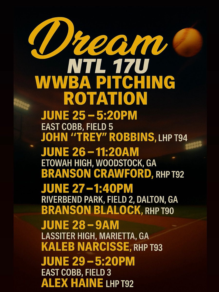 The Dream Baseball Club (@thedreamball) on Twitter photo 
