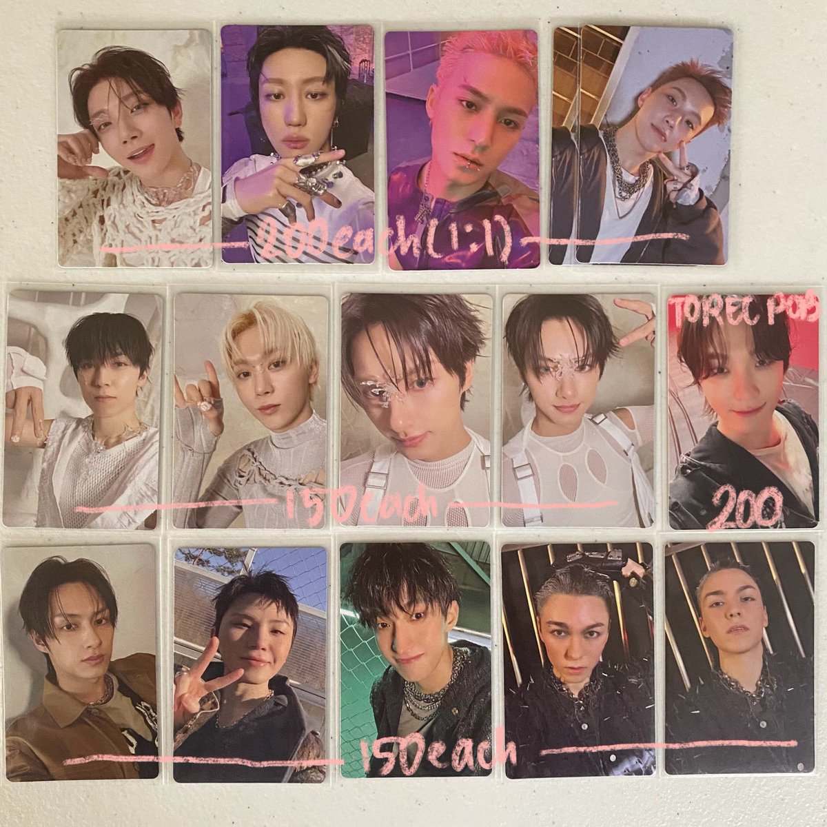 wts lfb ph

seventeen 5th album happy burstday pc onhand

js mg mg hs (1:1) - ₱200
jn wz dk sk vn dn (can tingi) -₱ 150

🏷️ svt new escape myself burstday ver joshua jun hoshi woozi the8 minghao mingyu dokyeom seungkwan vernon dino photocard rpc torec pob