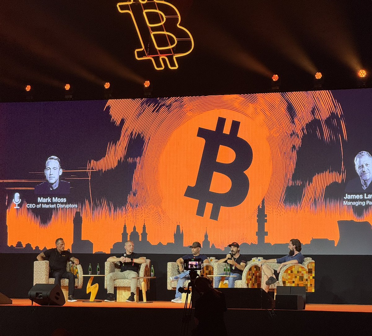The Bitcoin Treasury Companies are here, and… Long live the Cypher Punks 🤘  On a panel @BTCPrague yesterday on “Why we are Bullish” and there was a  wide Range of views Wall