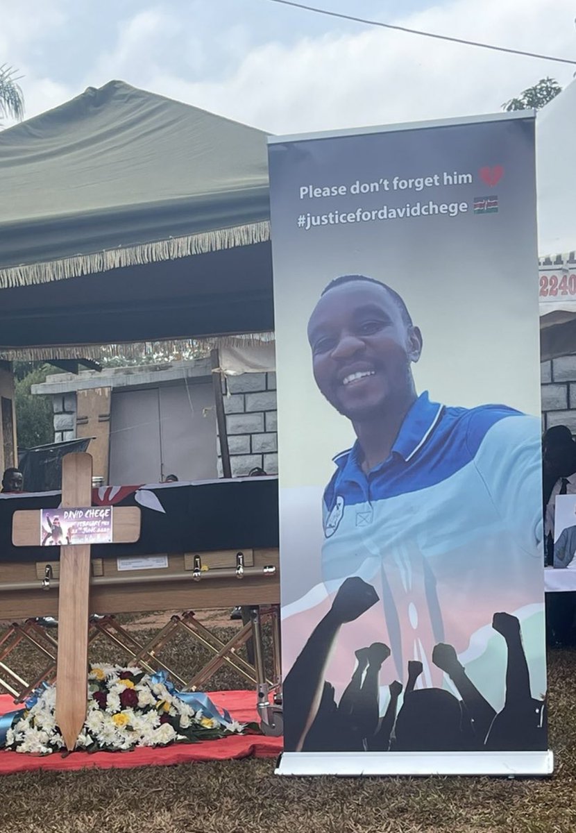 For David Chege ♥️

We will never forget! 

Justice For Our Mashujaa!

#MapinduziKE #June25th