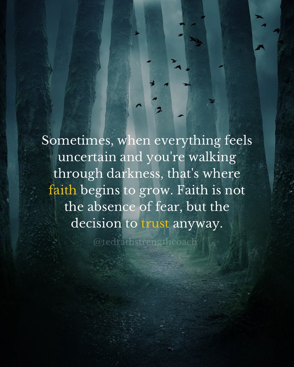 ted_rath's tweet image. Faith over fear!!!
.
.
.
#tedwalk #dailydeposits #defaulturgent #BeyondComfort