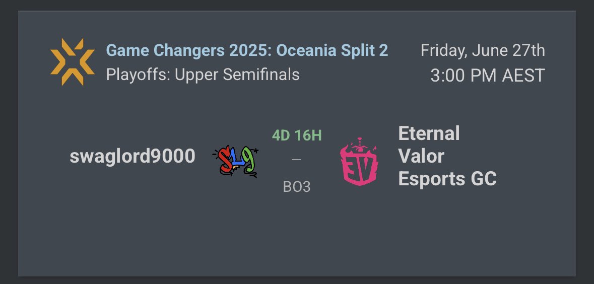 Qualified to playoffs, excited to face up against goat <a href="/CoachSkeltzy/">Skeltzy</a> 🙏 Gonna be working hard over the next couple days to make it a fun one 😈