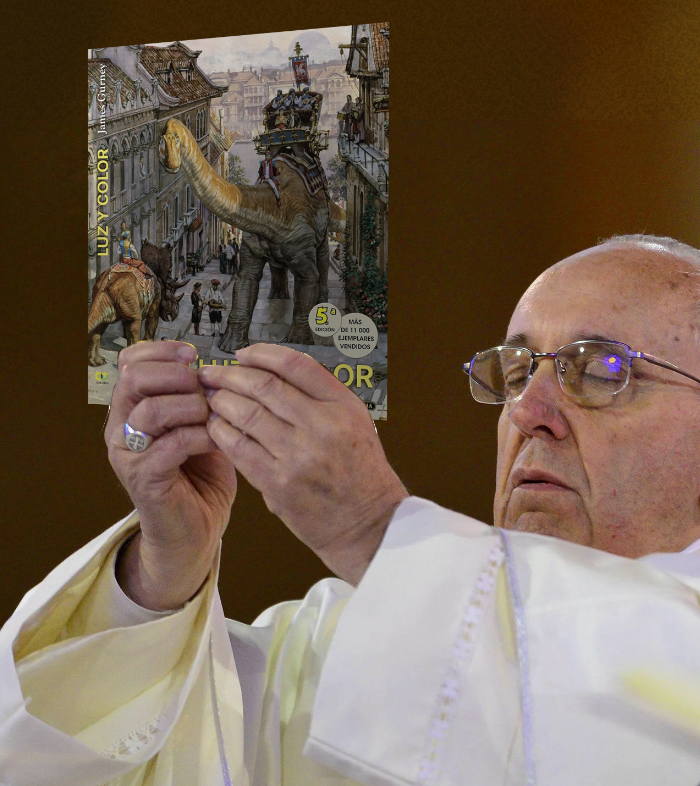 herr_lorenz_'s tweet image. Volviendo a leer Luz y color de Gurney porque los textos sagrados estรกn para ser revisitados.