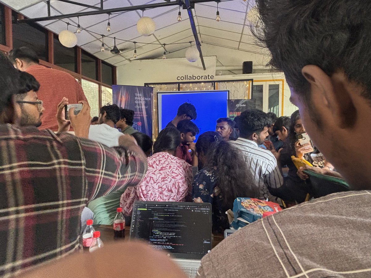Ash__05_'s tweet photo. 🚀 Attending StellarVerse: Chennai Edition today!
Super excited to explore the future of finance, Soroban smart contracts, and everything @stellar_ind 🌐💫
#StellarVerse #ChennaiEdition #Soroban #StellarBlockchain #StellarCommunity #BuildOnStellar #DevMeetup #StellarIndia https://t.co/O3rZWoyKnz