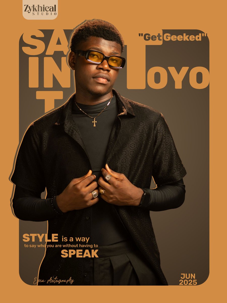teotheecreator's tweet image. Get Geeked ✨

Style isn’t just what you wear...it’s energy.
Visuals loud, words few. Let the fit speak.

📸: @Emafotography
🎨: @Zephyrthegodd
#GetGeeked #SaintToyo #StyleCode  #Teo3D