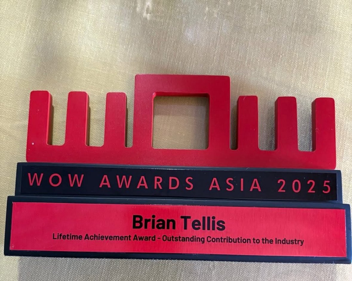 Lloyd Mathias (@lloydmathias) on Twitter photo Congratulations to the OG of events/experiential marketing, radio and performing arts, the one and only - Brian Tellis on being conferred the WoW Awards Asia Lifetime Achievement Award! Well deserved. Take a bow <a href="/Brian_Tellis/">Brian Tellis</a> Congratulations to the OG of events/experiential marketing, radio and performing arts, the one and only - Brian Tellis on being conferred the WoW Awards Asia Lifetime Achievement Award! Well deserved. Take a bow <a href="/Brian_Tellis/">Brian Tellis</a>