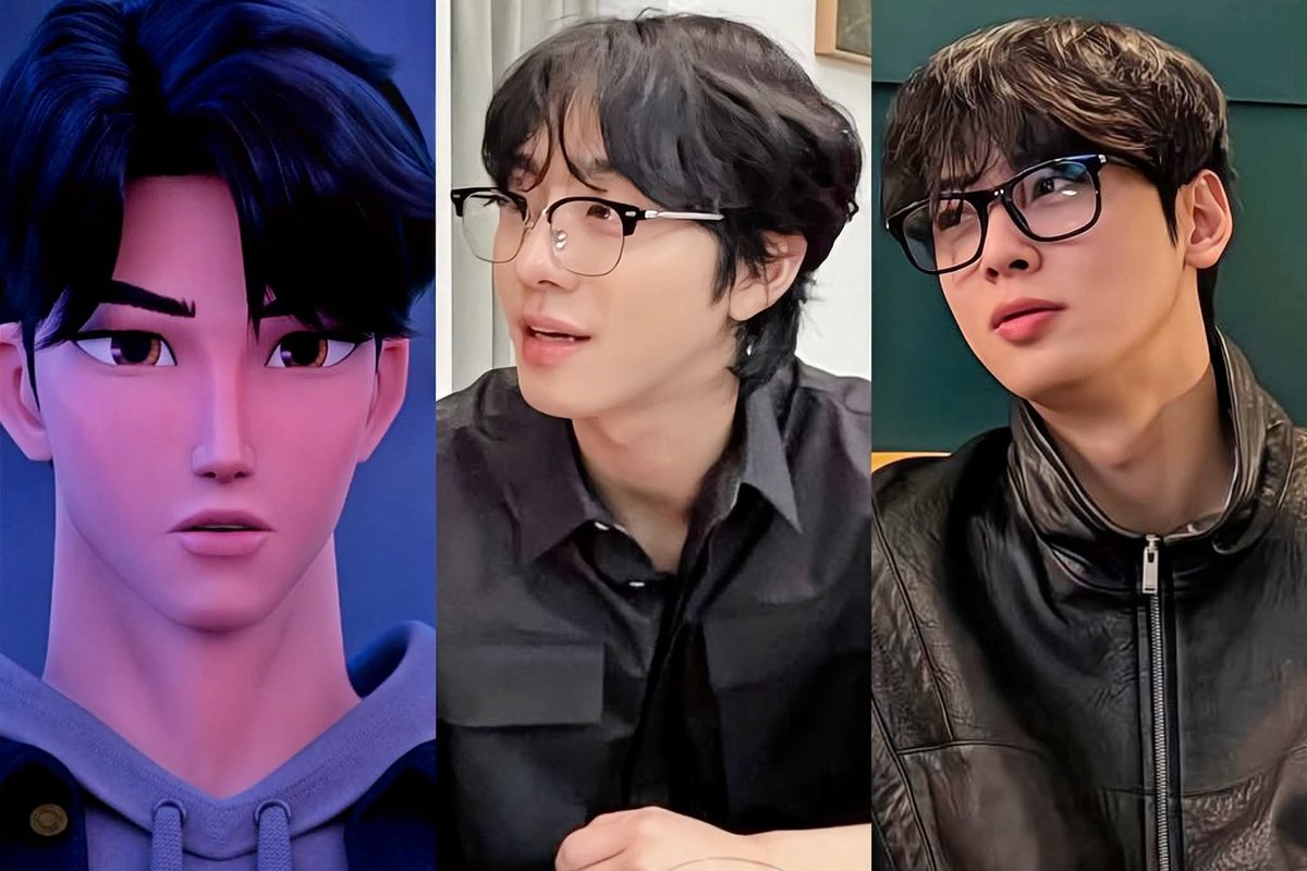 mohmyat594's tweet photo. ㅤ    the                     the                       the
   character       voice actor     inspiration https://t.co/gv2o0tm94n
