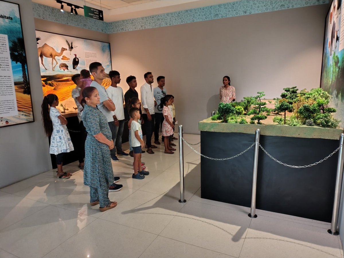 On #WorldRainforestDay, RSC Bhavnagar celebrated the rich biodiversity of rainforests through interactive exhibits and activities that highlighted their vital role in our keeping nature safe.

Visit RSC Bhavnagar to explore and learn more about environment! 🌎🌳 #RSCBhavnagar