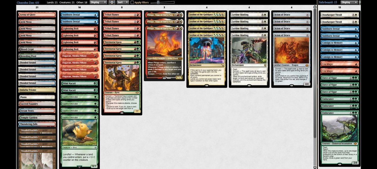 robear_76's tweet photo. @fireshoes @DackFayden07 
RCQ win playing chocobo zoo!
Card was great!
Rd1:Jeskai control ❌️✅️❌️
Rd2:neoform ✅️✅️
Rd3:amulet ✅️✅️
Rd4:eldrazi ramp ✅️✅️
Rd5:monored prowess 🤝
QF:monored prowess ✅️❌️✅️
SF:Boros energy ❌️✅️✅️
F:RG broodscale ✅️✅️ https://t.co/bybp9GSkIE