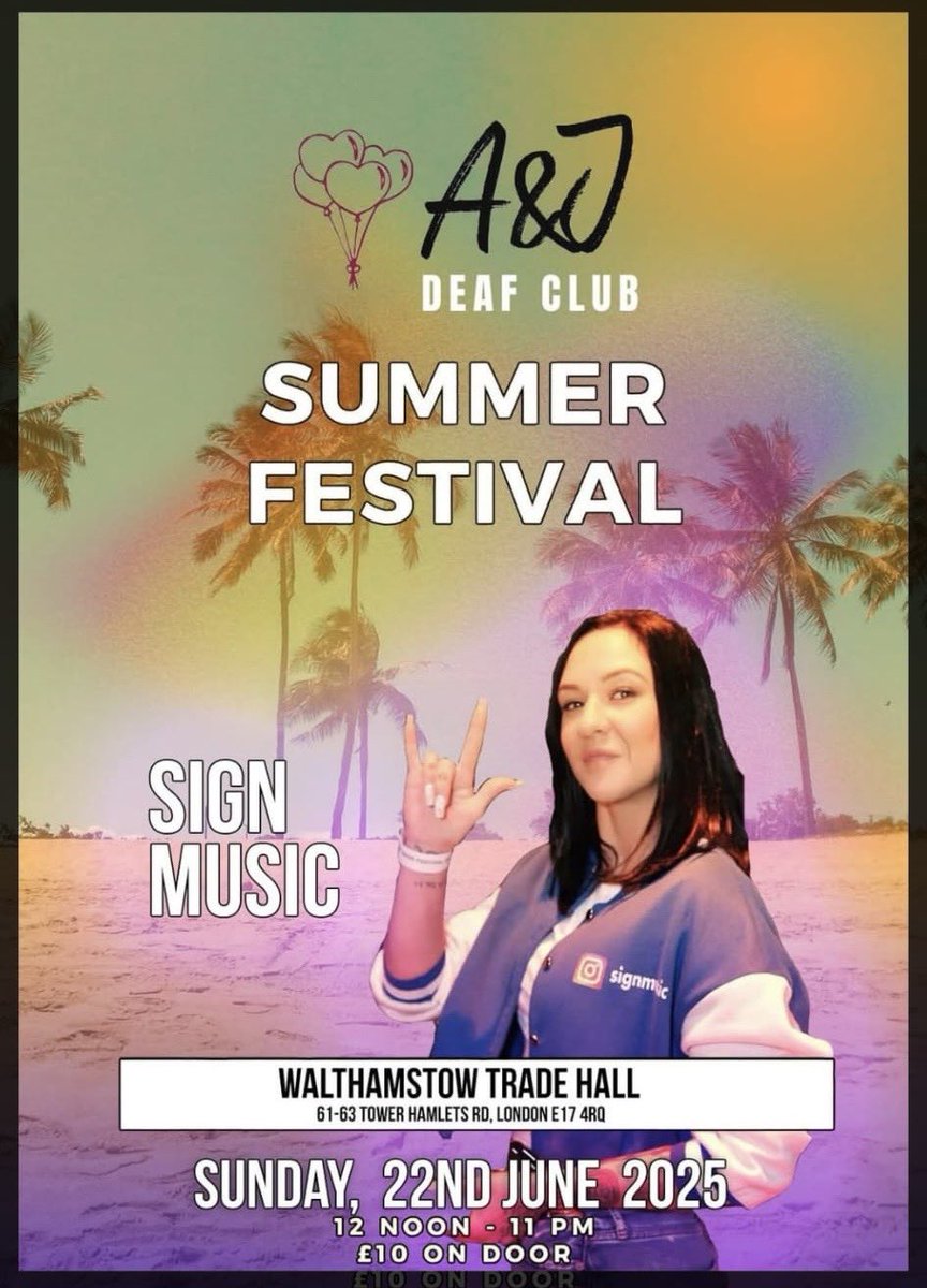 Come along and speak to Nicole &amp; Hazel at Walthamstow Deaf Featival today! The ladies are both available to answer all of your Lipspeaking questions 🤓

#DeafAware #DeafAccess #Communication