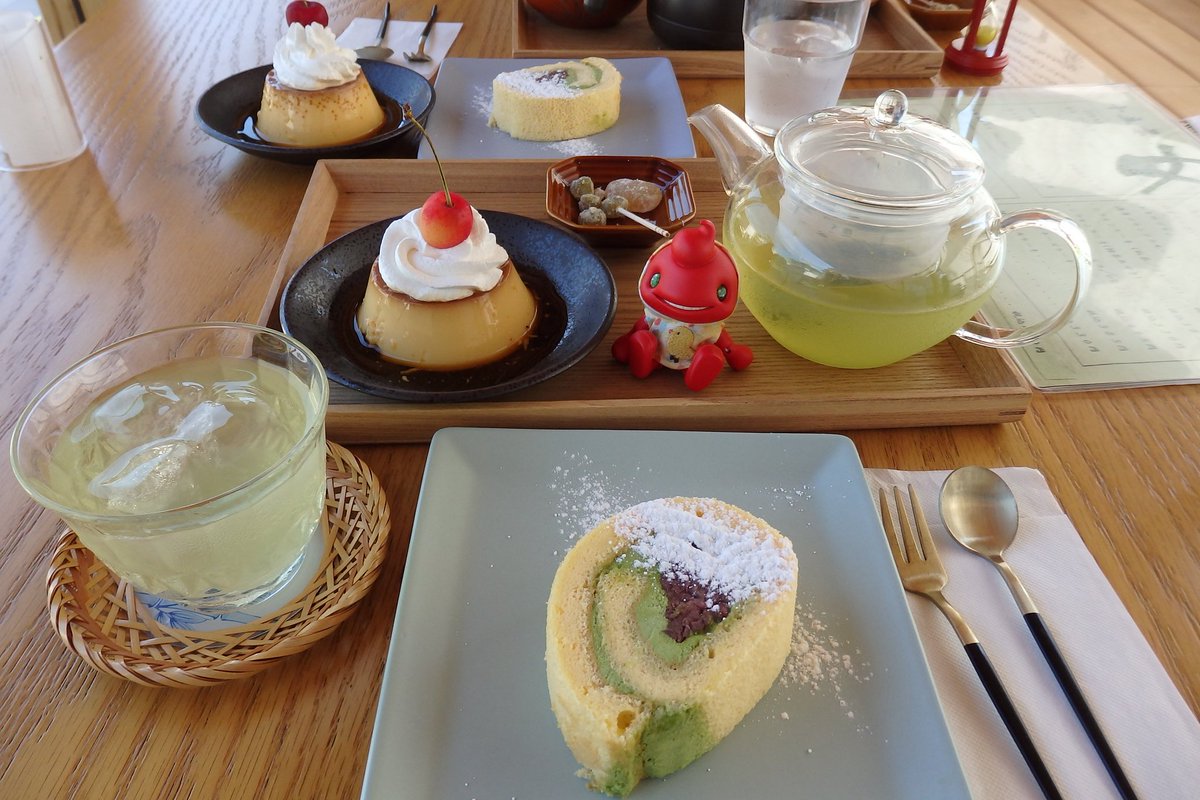 merochu1's tweet photo. 狭山茶カフェに連れてってもらいました🍵
居心地良かった〜

#モンスターファクトリー https://t.co/Nss6zJi2W1