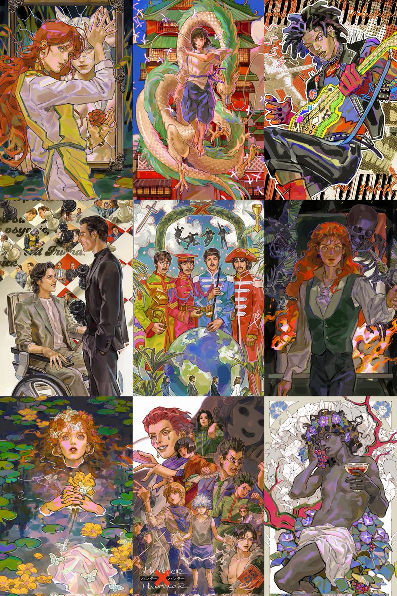 Hi People, I'm an illustrator who's been doing personal commissions all her life, but I've always wanted to do work that sees print, especially book covers/comic covers/album covers/event posters, if anymore's interested in commissioning me to do those please DM or email me！