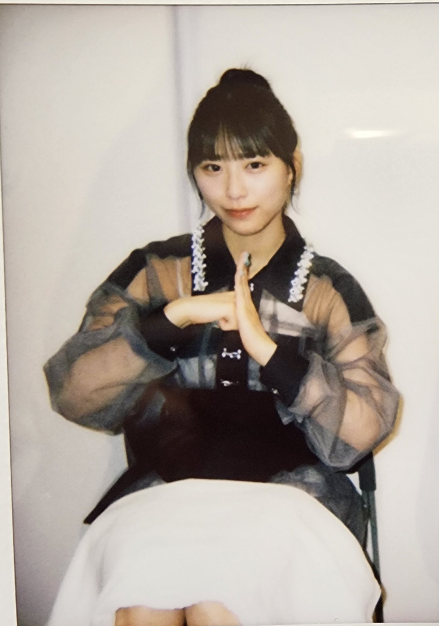 ランダムチェキ　アンジュルム(橋迫鈴) アンジュルム 橋迫鈴 2ショットチェキ会 8/1 個別