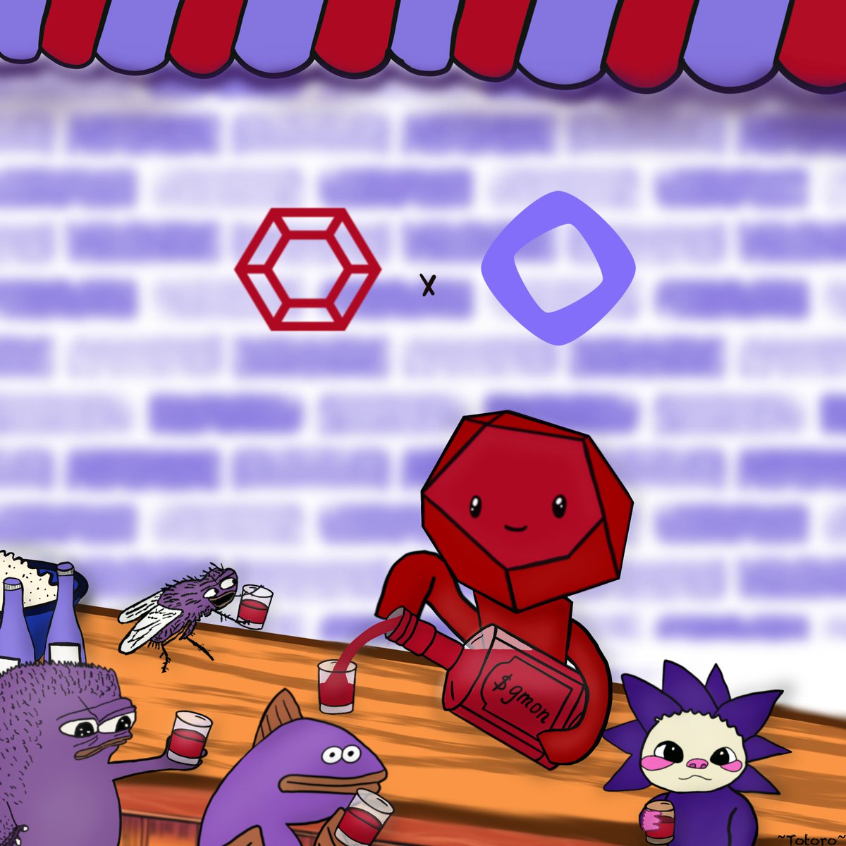 Totoro_179's tweet photo. 🍹 $gMON for everyone❤️💜!
@stoney_xyz is serving up fresh $gMON pours for the #Monanimal crew @chog_xyz @molandak @MOYAKI_XYZ ! 🚀
The ecosystem’s growing, the vibes are high, and the @monad_eco future is bright because price feeds powered by @redstone_defi ! https://t.co/oyXn36WWhp