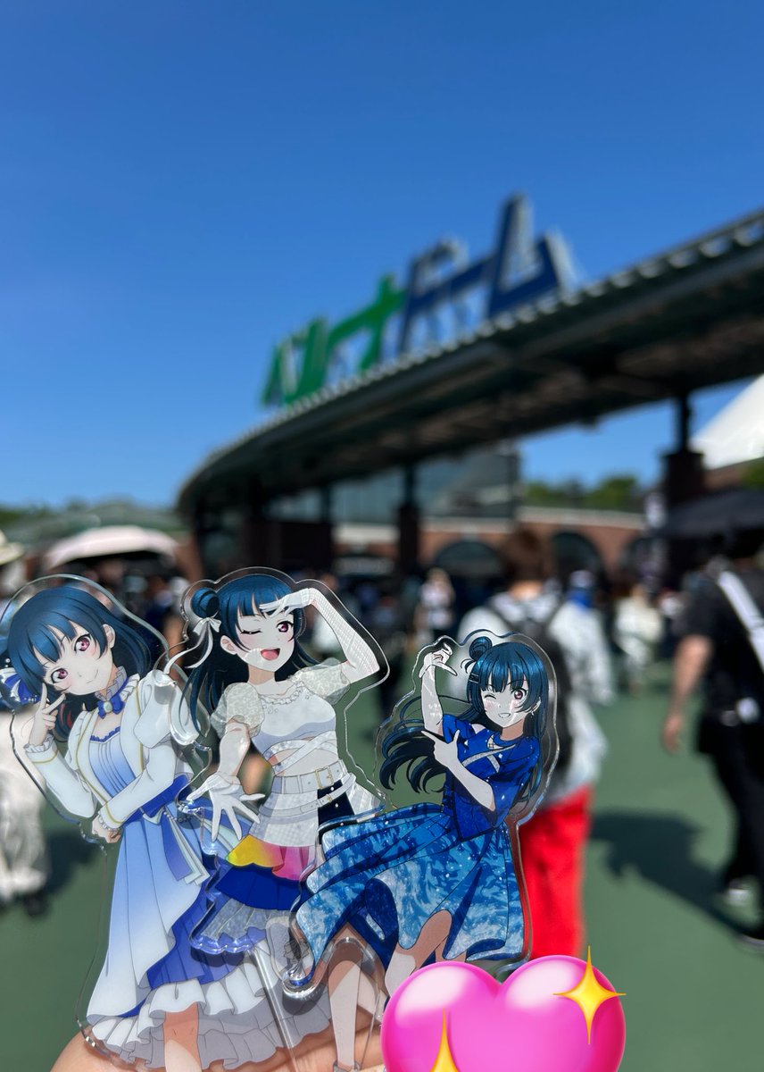 _u__6ms_'s tweet photo. Aqoursありがとう！！ずっと大好き！忘れないよ✨️
#Aqours_finale_Day2 https://t.co/ai32GD9xeW