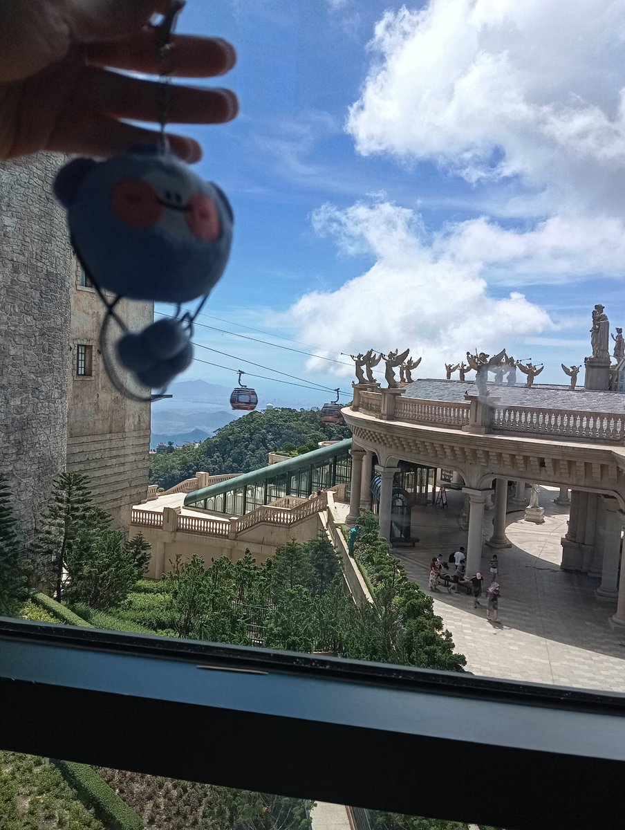 Wait_511's tweet image. Baobao on vacation