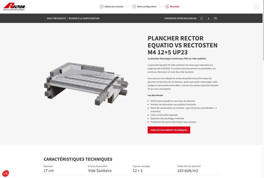 Batinfo_com's tweet image. Rector propose deux nouveaux outils digitaux : Simulateur carbone et Configurateur de plancher poutrelles entrevous buff.ly/MHrJL4U #numérique #simulateur #plancher #poutrelles #entrevous