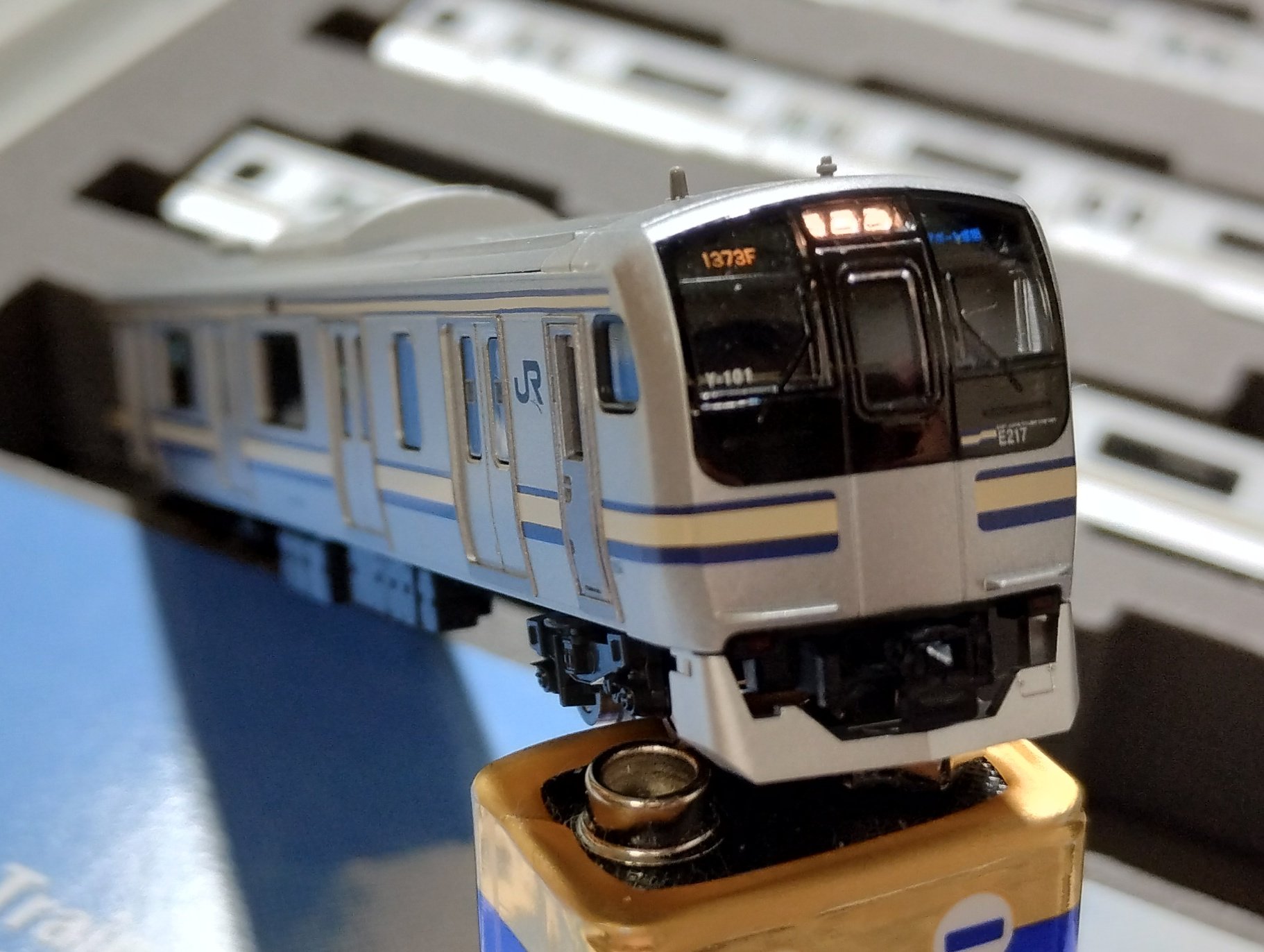 JR E217系近郊電車(Y101編成・リバイバルカラー