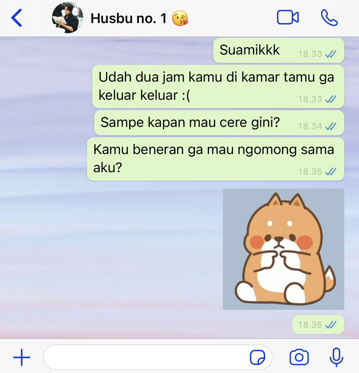 Kamu kenapa?

— lee haechan few tweets au