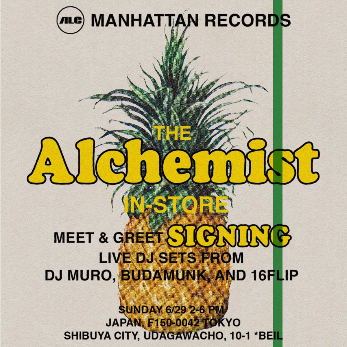 Alchemist's tweet photo. TOKYO !  SUNDAY.  🇯🇵 https://t.co/ztOLSAzb1w