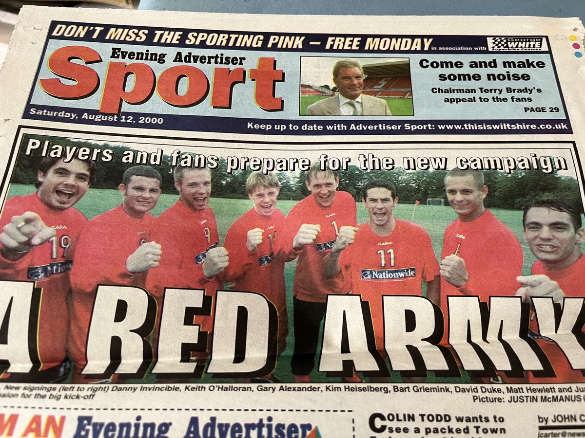 Old Swindon Programmes tweet media